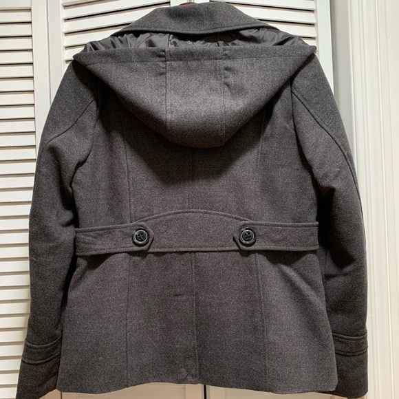 Gray American Rag Peacoat - Picture 3 of 3